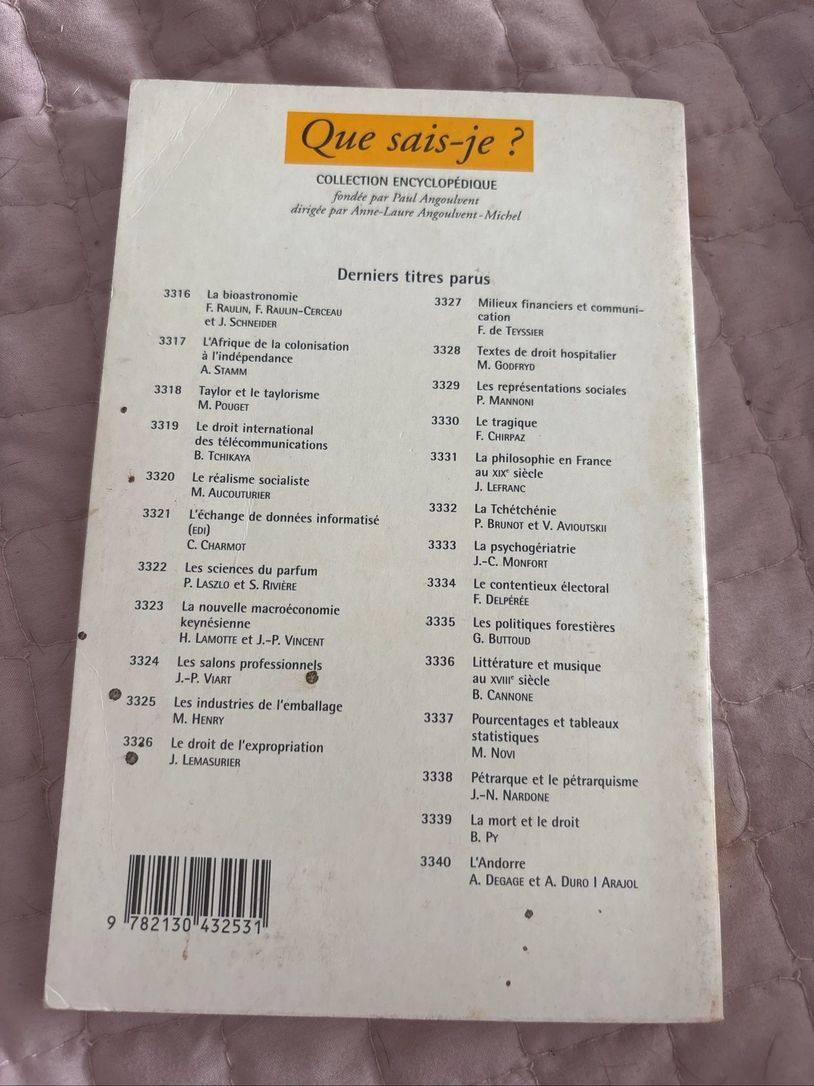 História do livro - Que sei? – photo 2